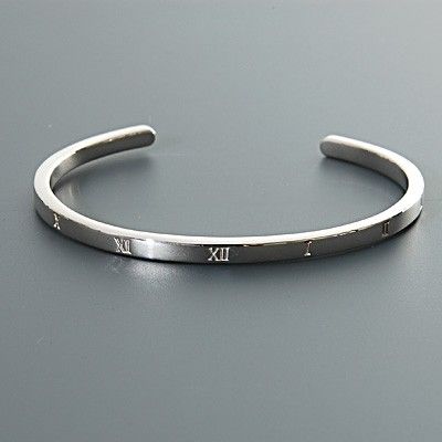 シルバーペアバングル