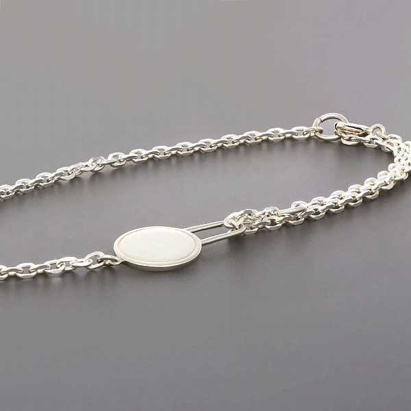 シルバーチェーンブレスレット アンクレット