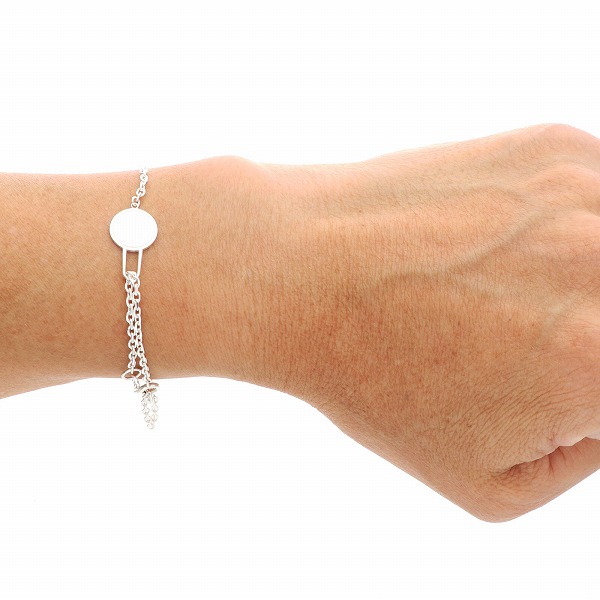 シルバーチェーンブレスレット アンクレット