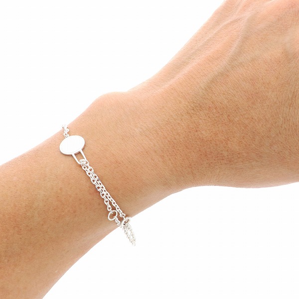 シルバーチェーンブレスレット アンクレット