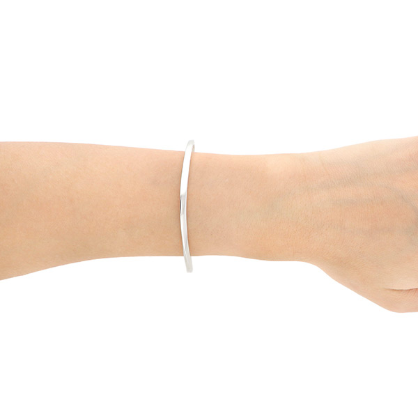 シルバーペアバングル