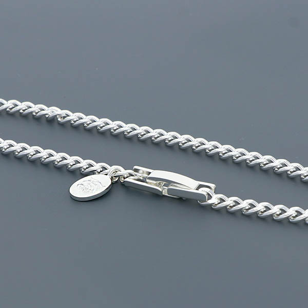 チェーンブレスレット(2面カットオーバル)