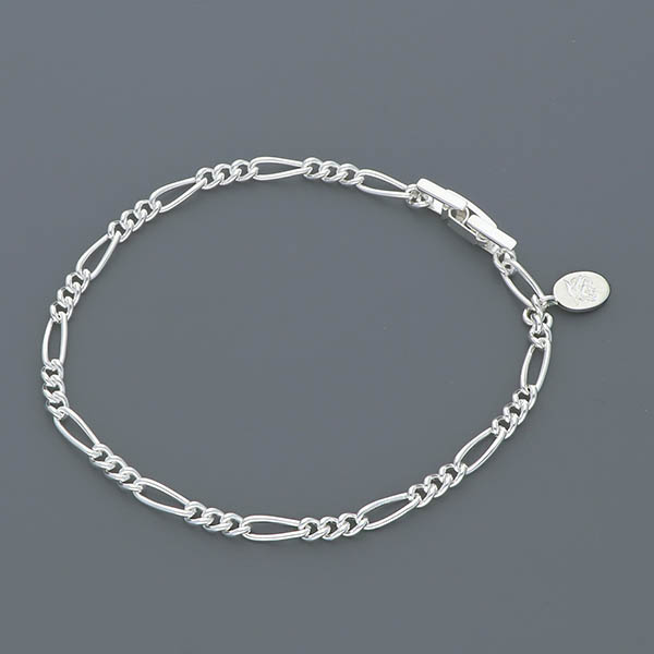 チェーンブレスレット(フィガロ)