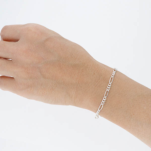 チェーンブレスレット(フィガロ)