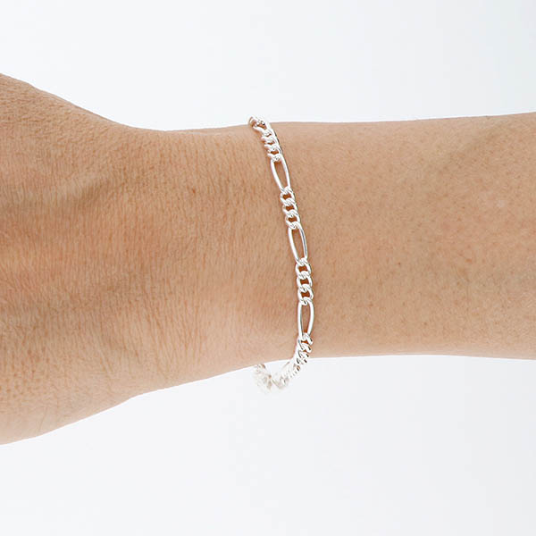 チェーンブレスレット(フィガロ)