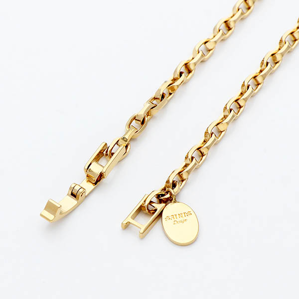 チェーンブレスレット(4面カットキヘイ)