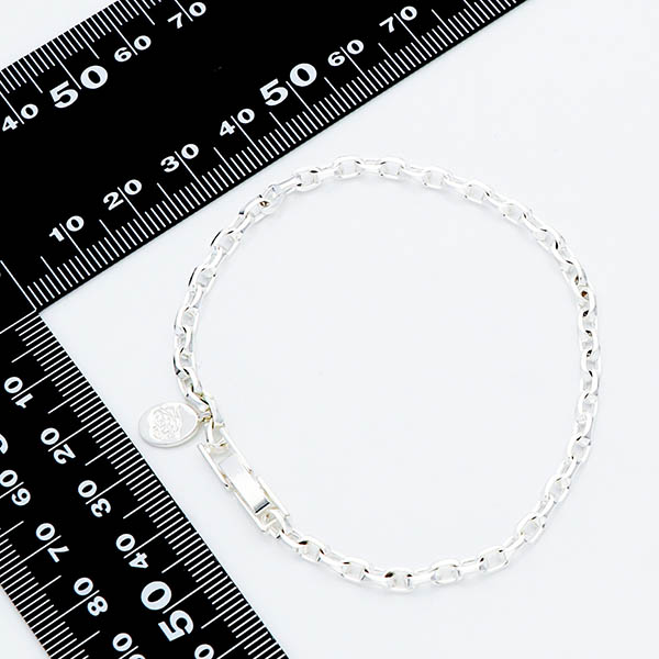 チェーンブレスレット(4面カットキヘイ)