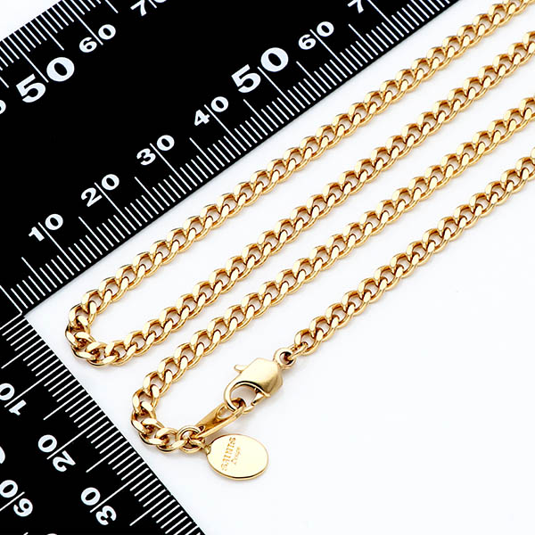 チェーンネックレス(4面カットキヘイ)