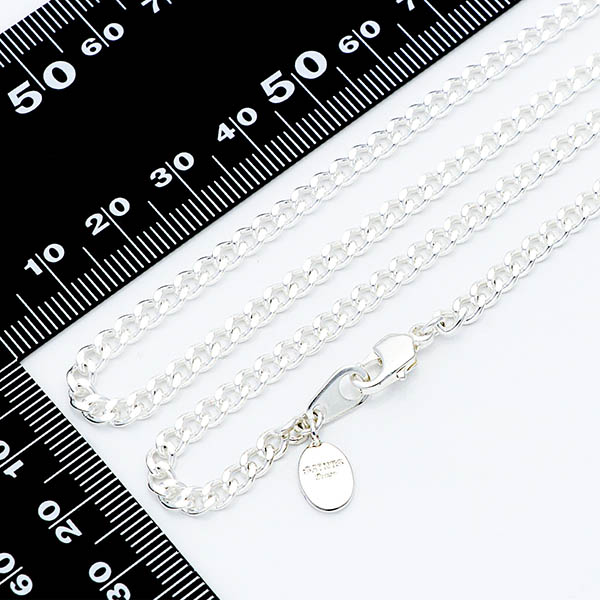 チェーンネックレス(4面カットキヘイ)