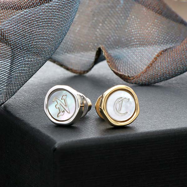 シルバーペアピアス