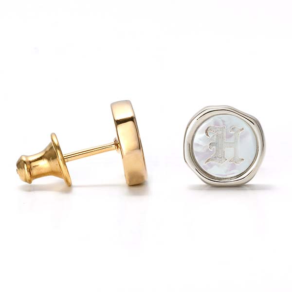 シルバーペアピアス