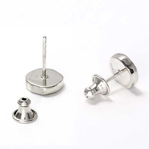 シルバーペアピアス