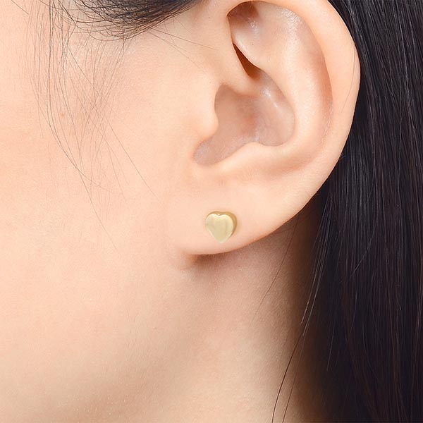 イエローゴールドピアス