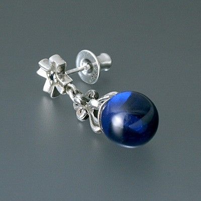 シルバースタッドピアス(片耳用)