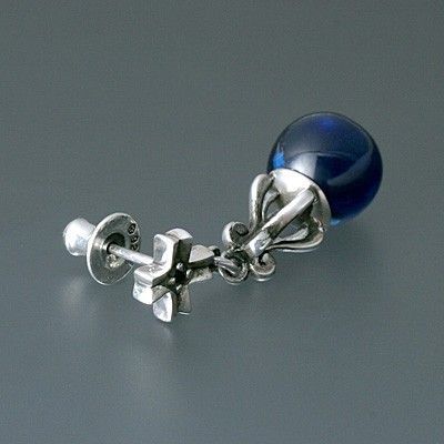 シルバースタッドピアス(片耳用)