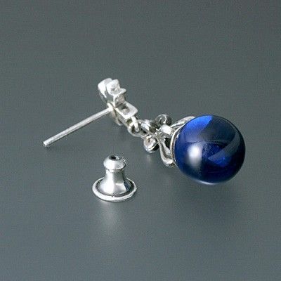 シルバースタッドピアス(片耳用)