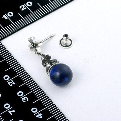 シルバースタッドピアス(片耳用)