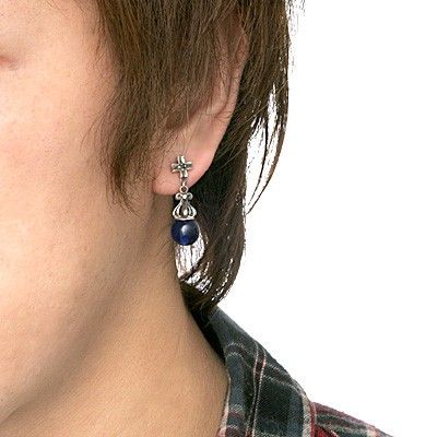 シルバースタッドピアス(片耳用)