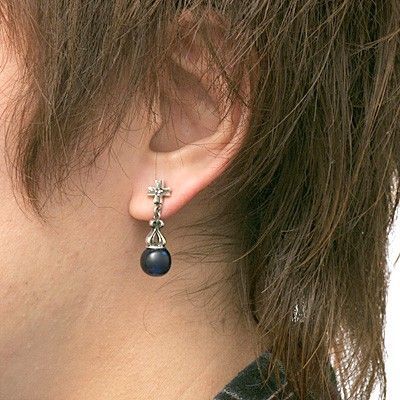 シルバースタッドピアス(片耳用)