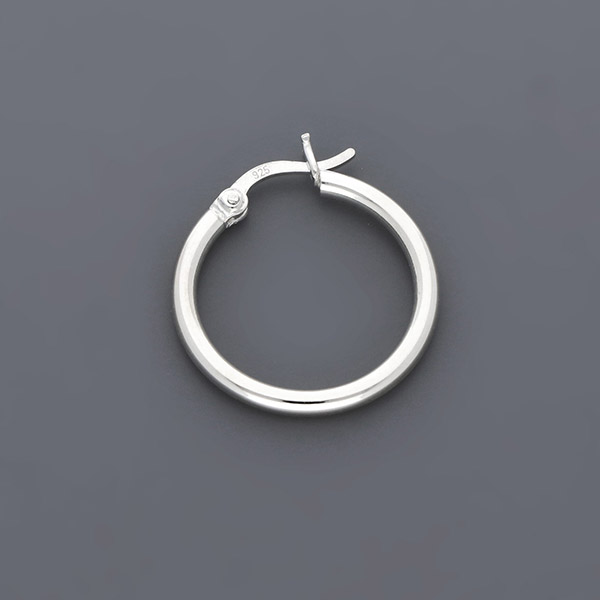 シルバーペアピアス