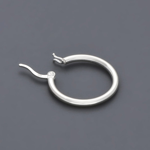 シルバーペアピアス