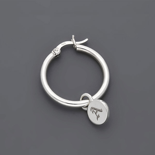 シルバーペアピアス