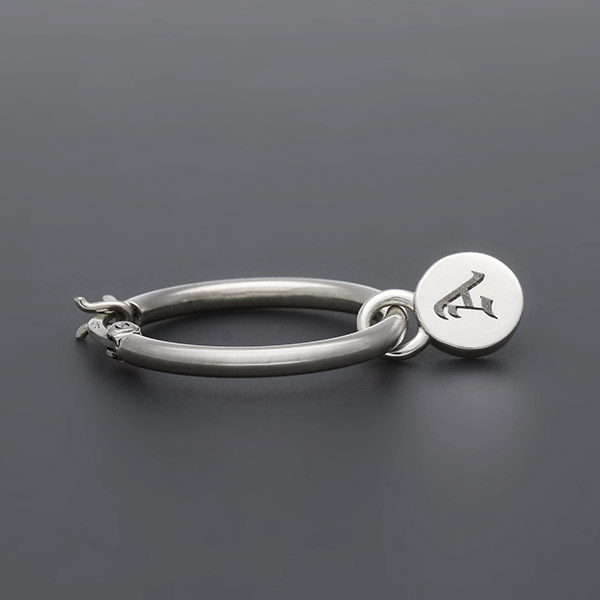 シルバーペアピアス