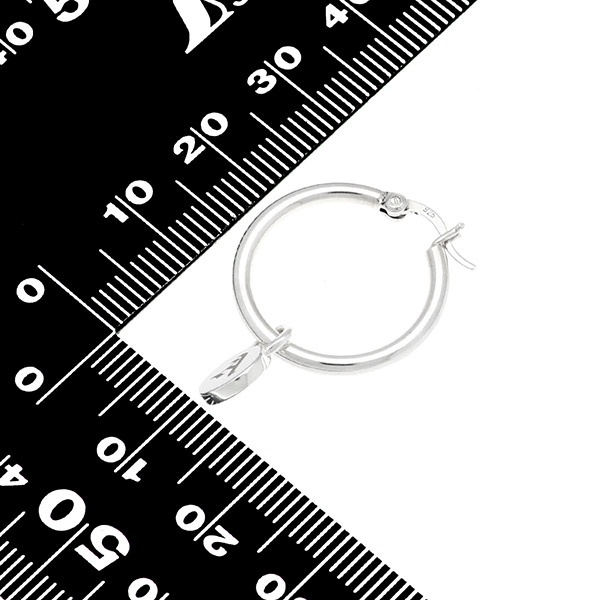 シルバーペアピアス