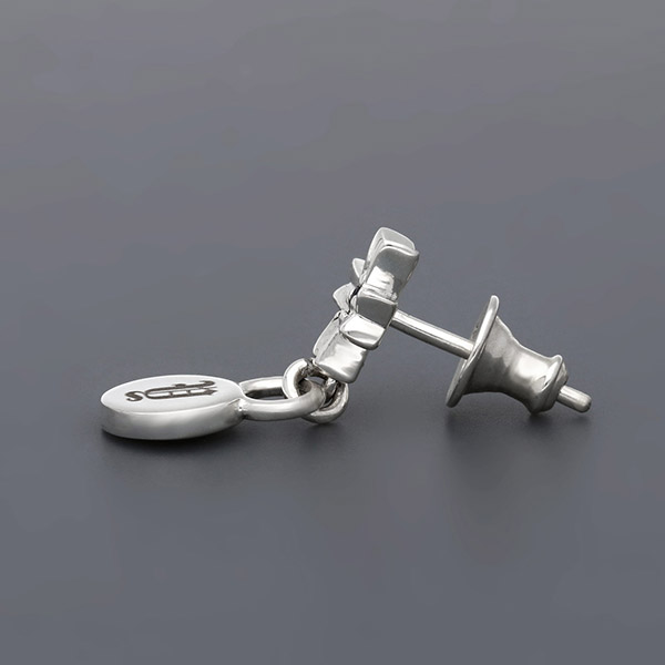 シルバーペアピアス