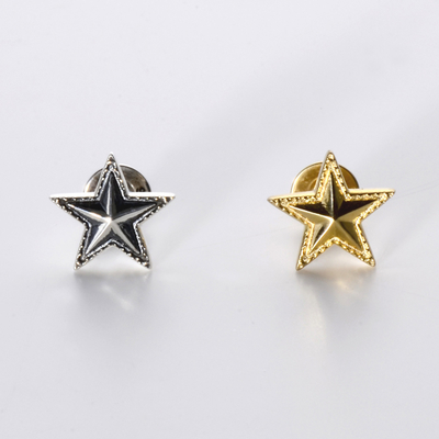 シルバーペアピアス