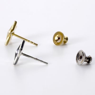 シルバーペアピアス