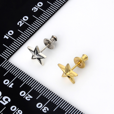 シルバーペアピアス