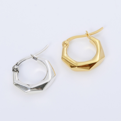 シルバーペアピアス