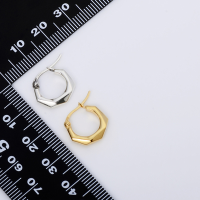 シルバーペアピアス