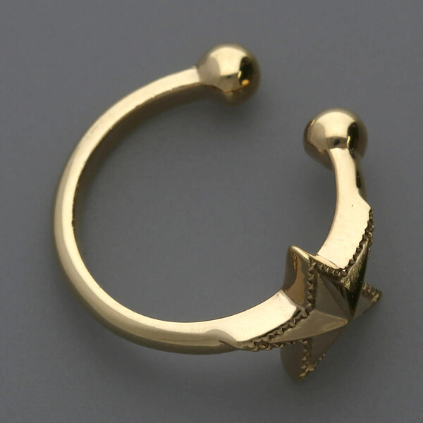 シルバーイヤーカフ