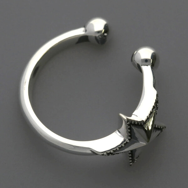 シルバーイヤーカフ