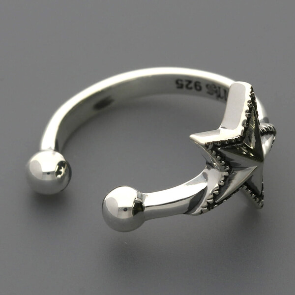 シルバーイヤーカフ