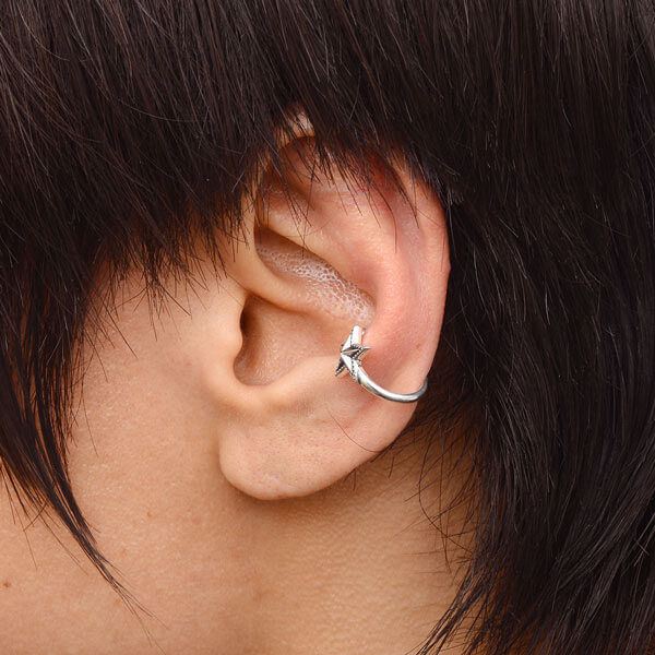 シルバーイヤーカフ