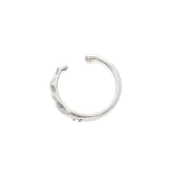 シルバーペアイヤーカフ