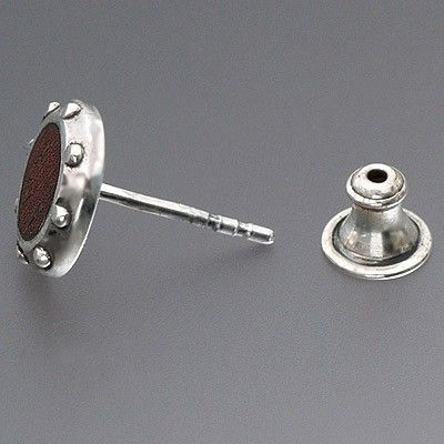 シルバースタッドピアス(片耳用)