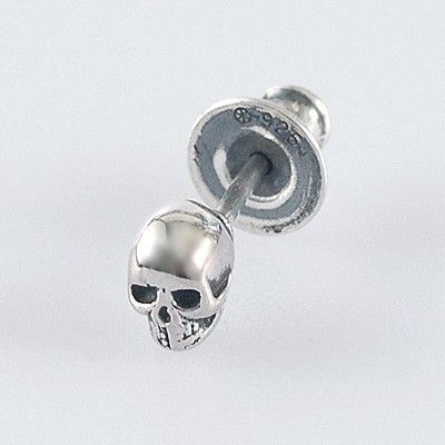 シルバースタッドピアス(片耳用)