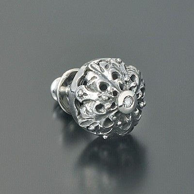 シルバースタッドピアス(片耳用)