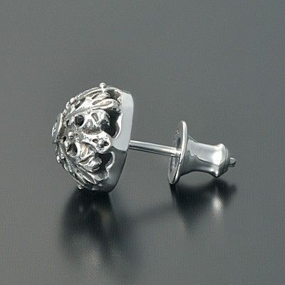 シルバースタッドピアス(片耳用)