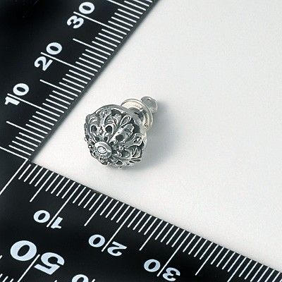 シルバースタッドピアス(片耳用)