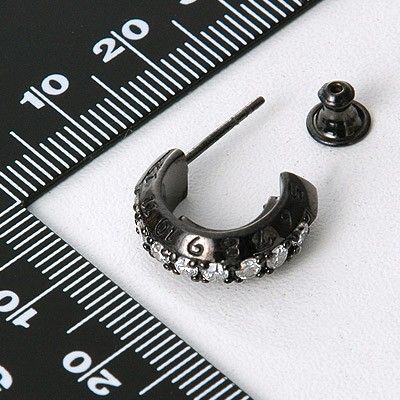 シルバーフープピアス(片耳用)