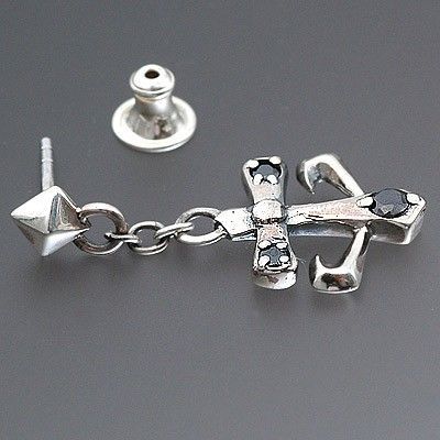 シルバースタッドピアス(片耳用)