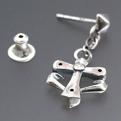 シルバースタッドピアス(片耳用)
