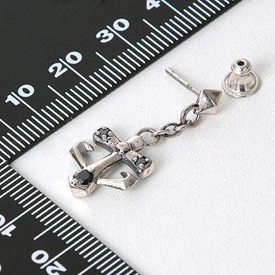 シルバースタッドピアス(片耳用)