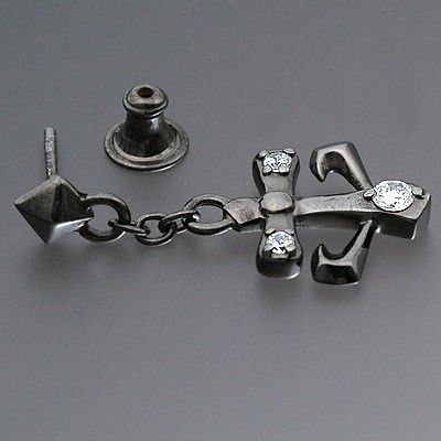 シルバースタッドピアス(片耳用)