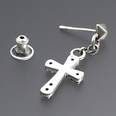 シルバースタッドピアス(片耳用)